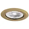 Image de Support Spot Encastrable Rond Argus Laiton Mat