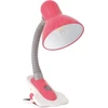 Image de SUZI Pink Grau Weiß Klemmleuchte Klemmlampe Kunststoff E27 a.f. LED