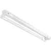 Image de Luminaire Linéaire Led T8 - 2x120cm - Blanc - Métal & Plastique - Montage Saillie