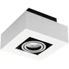 Image de Kanlux - Plafonnier D'Accentuation   Aluminium Blanc   Orientable   Gu10   Stobi Dlp 50-w