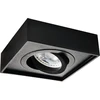 Image de Spot encastré Mini Gord - Noir - Aluminium - Réglable 30° - Éclairage moderne
