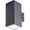 Image de Luminaire Extérieur Mural - Gori - Aluminium Anthracite - Ip44 - Gu10