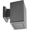 Image de Applique Murale Extérieure - Aluminium Anthracite - Ip54 - E27 - 185x180mm