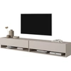 Image de Selsey MIRRGO - Meuble TV 200 cm taupe