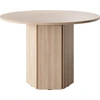 Image de Selsey Hexa - Table de salle à manger ronde 110 cm - Chêne Lindberg