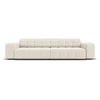 Image de Canapé 4 Places En Velours Beige Clair