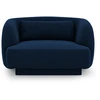 Image de Fauteuil En Velours Bleu Roi