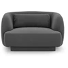 Image de Fauteuil En Velours Gris