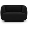 Image de Fauteuil En Velours Noir