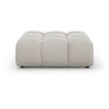 Image de Pouf En Velours Beige Clair