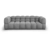Image de Canapé Modulable 4 Places En Velours Gris Clair
