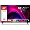 Image de Téléviseur LED Sharp 32HE2745E 32  Smart TV HD Powered by TiVo HDR Dolby Noir - Neuf