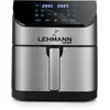 Image de LEHMANN Friteuse sans Huile 8L, Air Fryer - grand tiroir XXL, 10 Programmes, Écran Tactile, Revêtement Antiadhésif