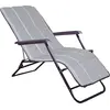 Image de Surmatelas en mousse piquée 165x50 cm gris foncé