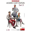 Image de MINIART 38090 MAQUETTE MODERN CAFE VISITORS SET 2 1/35 1/35 - Mini Art Maquette voiture - MINI38090