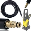 Image de Rosfix Tuyau Haute Pression Click-Click de 15 m pour Nettoyeurs Haute Pression Kärcher K2 K3 K4 K5 K6 K7