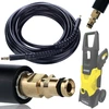 Image de Rosfix Tuyau Haute Pression Click-Click de 10 m pour Nettoyeurs Haute Pression Kärcher K2 K3 K4 K5 K6 K7