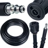 Image de Rosfix Tuyau Haute Pression QC 10 m   Pièce de Rechange pour Nettoyeurs Haute Pression Lavor Click Connect | 200 bar, 60 °C | Renfort en Nylon