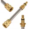 Image de Rosfix Raccord Rapide   Compatible avec Black&decker, Bosch, Makita, Michelin | Connexion QC 1/4" | Pour Nettoyeurs Haute Pression