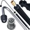 Image de Rosfix   Lance Coudée pour Nettoyeurs Haute Pression | Lance de 300 mm + Rallonge de 400 mm | 160 bar, Raccords M18x1,5 et M22