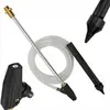 Image de Rosfix Kit de Sablage Hydro   Compatible avec Karcher K2-K7 | Buse en Céramique, Tuyau de 3 m, Lance de 460 mm | Nettoyage Efficace