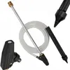 Image de Rosfix Kit de Sablage Hydro   Buse en Céramique | M22 x 1,5 mm, Tuyau de 3 m, Lance de 460 mm | Pour Nettoyeurs Haute Pression Kranzle