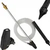 Image de Rosfix Kit de Sablage Haute Pression   Buse Céramique, Tuyau de 3 m, Lance de 460 mm