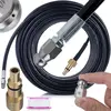Image de Rosfix Tuyau de Canalisation 20m 1/4"   Buse 1+3 Amovible, 200 Bar, 60°C | compatible avec netyeur haute pression Lavor Vertigo Cruiser