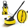 Image de Rosfix PowerBrush Turbo 28 cm   Brosse T-Racer pour nettoyeurs haute pression Karcher | Avec réservoir de détergent | Large surface de travail de 28 cm