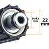 Image de Rosfix Kit VarioJet 5 m   Pistolet Haute Pression avec Buse Vario, Tuyau 1/4", M22x1,5 | 155 bar