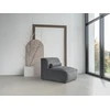 Image de MIUFORM Flex Felix Canapé d'angle modulable 1 place - 96 x 76 cm - Gris foncé - Canapé Canapé