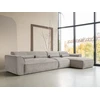 Image de MIUFORM Flex Felix Canapé d'angle modulaire 6 places MIUFORM Flex Felix Canapé d'angle modulaire L-FORME DROITE - 340 x 154 cm - beige foncé - Canapé Canapé