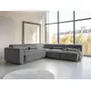 Image de MIUFORM Flex Felix Canapé d'angle modulaire 6 places MIUFORM Flex Felix Canapé d'angle modulaire L-FORME DROITE - 265 x 248 cm - gris foncé - Canapé Canapé