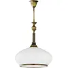 Image de Suspension ZEUS en laiton, 1xE27x40W, métal, dimensions : 74x40x40 cm, IP20, Jupiter