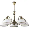 Image de Lustre ZEUS en laiton, 5xE27x20W, métal, dimensions : 60x70x70 cm, IP20, Jupiter
