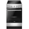 Image de Cuisiniere vitrocéramique - FAGOR-FACV203S - 4 foyers - 62 L - 50 x 60 cm - Silver - Neuf