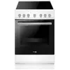 Image de Cuisinière vitrocéramique 50cm 4 feux blanc - Fagor - FACV203B -