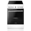Image de Cuisinière vitrocéramique Fagor FACV203B 50 cm 4 zones Hilight Four électrique 62 L multifonction Blanc - Neuf