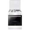 Image de Cuisinière mixte 62l 4 feux blanc - Fagor - FACM1003B -