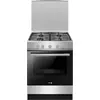 Image de Cuisinière gaz 74l 4 feux silver - Fagor - FACG2002S -