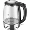 Image de Bouilloire Amica KD 2050G Noir Verre transparent Plastique 2200 W 1,7 L