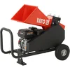 Image de Yato   Broyeur De Végétaux Thermique Ø100 Mm   Moteur Loncin G200f 4,8 Kw   Cylindrée 196 Cm³   Réduction Efficace Des Déchets Verts