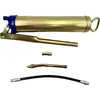 Image de Pompe à graisse à levier p. 400g complète 4 pièces avec tuyau, tube, embout