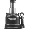 Image de Chariot élévateur hydraulique YATO avec piston à 2 étages, 10 tonnes, profil bas