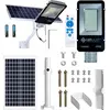 Image de Grand Lampadaire Solaire À Led Pour L'extérieur, Capteur De Lumière Puissant De 1000 W