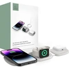 Image de Tech-Protect Qi15W-A32 3In1 Magnetic Magsafe Wireless Charger Gris