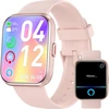 Image de Montre connectée Fitpolo ID208Plus, écran 1,8'' IP68, plus de 110 modes, rose