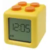 Image de Réveil électronique, horloge numérique, modèle "KLOCEK", couleur verte, alimenté par piles, Ecolight