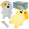 Image de Mary's RGB LED Night Light Lazy Dog Cute Warm Colour 3000K