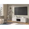 Image de Meuble TV Homlando NET, 180 cm, blanc brillant